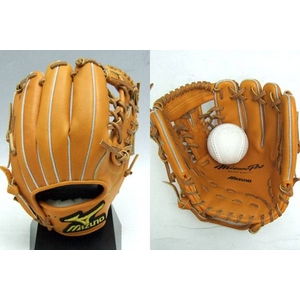 MIZUNOPRO(ミズノプロ) 軟式グローブ 『バイオソールテクノロジー』 内野手用(遊撃手・三塁手) サイズ10 オレンジ 2gn-48605-54 右投げ用 オレンジ(54)