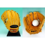 ZETT（ゼット） 2010年モデル 『バック ステージ』 少年軟式グローブ 左投げ用 内野オールラウンド用 オークブラウン
