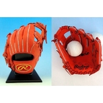2010年モデル RAWLINGS（ローリングス） ジュニア軟式用グローブ 『アルモニックシリーズ』 Rオレンジ
