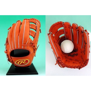 2010年モデル RAWLINGS（ローリングス） ジュニア軟式用グローブ 『プロモデルシリーズ』 Rオレンジ 矢野モデル