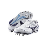 MIZUNO（ミズノ） ALCYONE FJ（アルシオーネFJ） 陸上スパイク 8KM94614 ホワイト×ネイビー 26.0cm