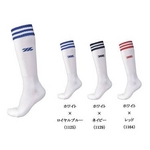 ZETT（ゼット） ソフトボール用機能パイルソックス 25〜27cm bk1370l ホワイト×ロイヤルブルー