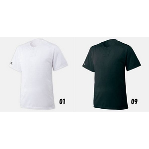 MIZUNO�i�~�Y�m�j �x�[�X�{�[���V���c �n�[�t�{�^���^�C�v 52lb148 XO �u���b�N(09)�摜����1