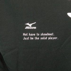 MIZUNO�i�~�Y�m�j ���b�Z�[�WT�V���c�w���x �u���b�N M�T�C�Y�C���[�W��