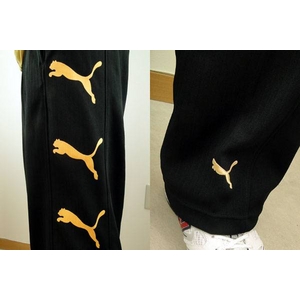 ���f����!!!PUMA�i�v�[�}�j �N����킸��l�C�̃v�[�}!!! �wPUMA�g���[�j���O�㉺�Z�b�g�x 07(�u���b�N�~�S�[���h) M�T�C�Y�C���[�W��