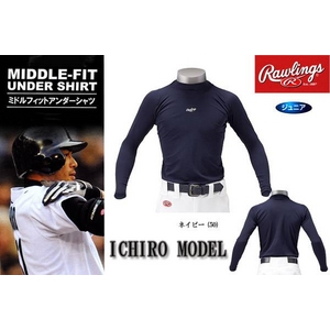 ICHIRO�i�C�`���[�j�A���_�[�V���c�� RAWLINGS�i���[�����O�X�j �W���j�A�p �n�C�l�b�N�����~�h���t�B�b�g�A���_�[�V���c BRD851 ���C���� 150�摜����1