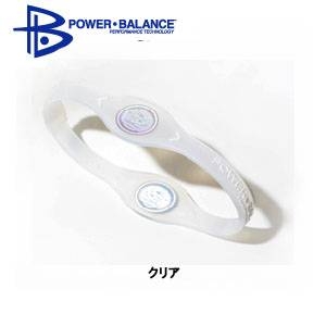 POWER BLANCE（パワーバランス） シリコンブレスレット [国内正規品] クリア XS