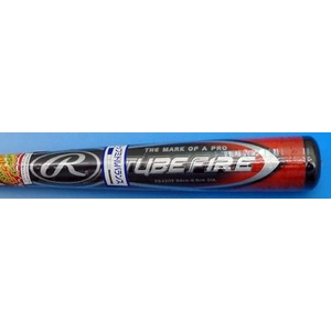 ��2010�N�J�^���O�f�ڕi�� Rawlings�i���[�����O�X�j ���ʗp�o�b�g �wTUBEFIRE�i�`���[�u�t�@�C���[�j�x �u���b�N�~�I�����W 84cm�~720g���ω摜���̂P�X�V��