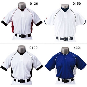 Rawlings�i���[�����O�X�j �I���^�l�[�g�V���c �{�^���^�C�v �싅 �x�[�X�{�[���V���c M�T�C�Y W�~�G���W(0126)�摜����1