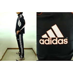 adidas�i�A�f�B�_�X�j �W���j�A�p�E�B���h�W���P�b�g&�p���c �_�[�N�l�C�r�[ 160cm�摜���̂P�X�V��