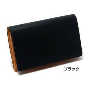 LORETO(ロレート) コードバンシリーズ 名刺入れ ブラック