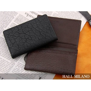 HALL MILANO(ハルミラノ) バッファロー名刺入 ブラック