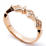 Beji(ベジ) 〜elegant style series〜 rhombus/リング 9号 tj200909004be K10 ピンクゴールド