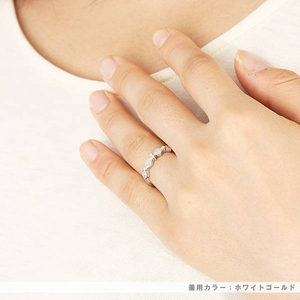 Beji(ベジ) ～elegant style series～ rhombus/リング 9号 tj200909004be K10 ピンクゴールド