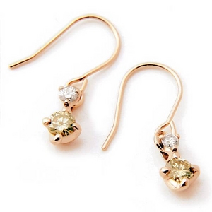 Beji（ベジ） ダイヤ twinピアス/フックtype（PGD） TJ200912022BE