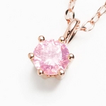 Beji(ベジ) star/ネックレス/Natural Pink×Pink Stone【czダイヤ】