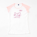 Beji(ベジ) ねこ/リブカップスリーブTシャツ Sサイズ セット