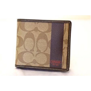 COACH（コーチ） 財布（二つ折り財布） メンズヘリテージ シグネチャー F74084BKHMA