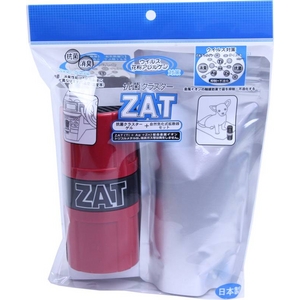 ZAT抗菌クラスターゲル 6個  +  自然式拡散器セット レッド