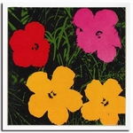 《アートフレーム》Flowers、1964(1red、1pink、2yellow)