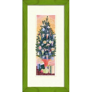 《栗乃木ハルミ　くりのき はるみ アートフレーム》christmas tree