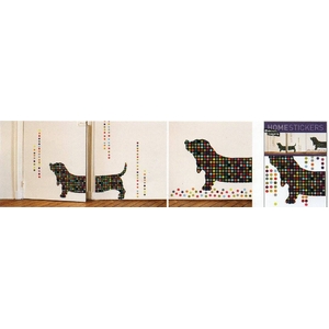 《ウォールステッカー》Home stickers Cocohellein/Basset