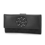 GUCCI OUTLET（グッチ アウトレット） 231843 F5DIN 1160 GGキャンバス 長財布 ブラック