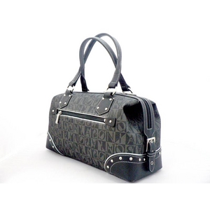 BONIA(ボニア) モノグラムボストンバッグ 080353-007-08 アッシュ