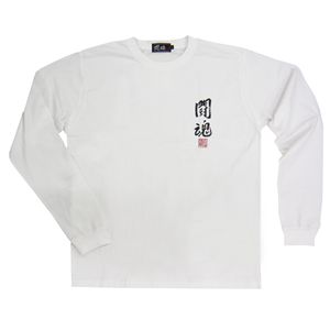 闘魂『道』タオル+闘魂『道』Tシャツセット(ホワイト)Lサイズ