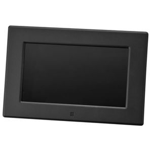 GREENHOUSE（グリーンハウス） 7型ワイド液晶デジタルフォトフレーム LEDバックライト搭載 GHV-DF7DK ブラック
