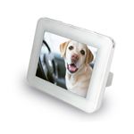 ZOX（ゾックス） 3.5インチデジタルフォトフレームDS-DA35N104WH ホワイト コンパクトで机の上にちょうどいいサイズ