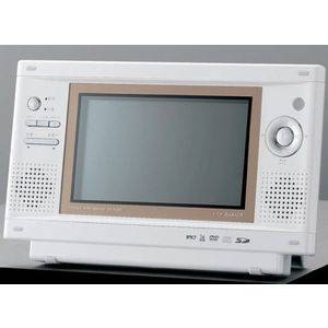 TWINBIRD（ツインバード） 7型画面ワンセグ防水ポータブルDVDプレーヤー+テレビ VD-J713CW