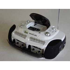 創和 CDラジカセ おけいこラジカセ GW-7W ダブルカセット 速度コントロール機能搭載