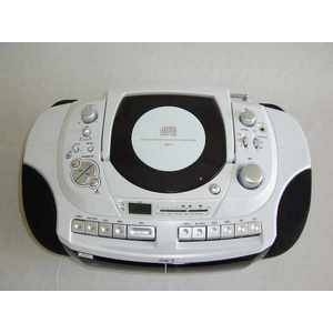 創和 CDラジカセ おけいこラジカセ GW-7W ダブルカセット 速度コントロール機能搭載