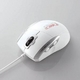 ELECOM(エレコム) チルト+5ボタン+高性能レーザー方式ホワイトPRUMIE マウス M-P3UP2RWH 【USB&PS/2対応】 【2個セット】
