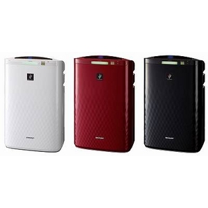 シャープ 加湿空気清浄機(空清21畳まで/加湿13畳まで ブラック系)KC-Y45-B