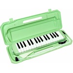 カラフル32鍵盤ハーモニカ♪　MELODY PIANO 【P3001-32K】　♪　ピアニカ　♪　ライトグリーン