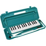 カラフル32鍵盤ハーモニカ♪　MELODY PIANO 【P3001-32K】　♪　ピアニカ　♪　グリーン
