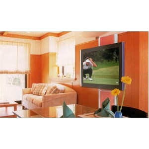 薄型テレビ壁掛スタンド レッドJT-HTS180A(R) 30インチ〜50インチの液晶テレビやプラズマテレビをスマートに壁掛け【地震対策に!】ホームシアタースタンド アクオス・ブラビア・Woo・ビエラなどに対応!