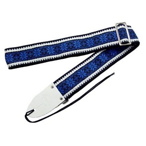 ギター用ベース用ストラップ 70年代ミュージシャン 愛用ストラップ(再現) Retrovibe Strap 1969 Blue ブルー