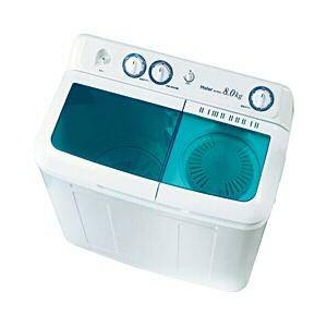 二層式洗濯機 ハイアール 洗濯8.0kg Haier JW-W80C-W[JWW80CW] ホワイト タテ型2層式