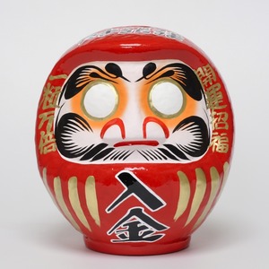 貯金箱だるま 2.5号 赤