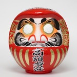 貯金箱だるま 5号 赤