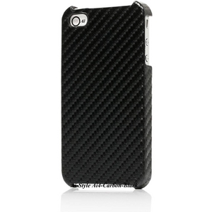 Ai-Style iPhone4 Carbon Look（ハードケース カーボンルック） 【Ai4-Carbon-Black】（ブラック）