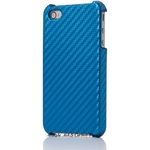 Ai-Style iPhone4 Carbon Look（ハードケース カーボンルック） 【Ai4-Carbon-Blue】（ブルー）