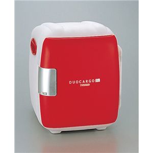 TWINBIRD(ツインバード) 2電源式コンパクト電子保冷保温ボックスデュオカーゴSi OR-C638R レッド