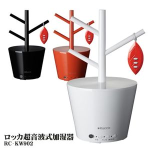 Rocca（ロッカ） 超音波式 加湿器 ホワイト RC-KW902