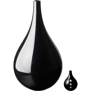 middle colors(ミドルカラーズ) ロングノーズハイブリッド式 リモコン 加湿器 ブラック MDL-KH903