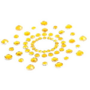 MiMi ラインストーンニップルカバー YELLOW