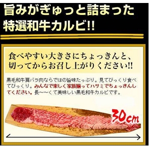 A4・A5等級のみ黒毛和牛ドラゴンカルビ
